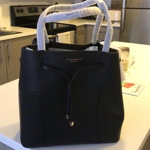 Tory Burch Block T Bucket Bag